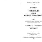 خرید و دانلود نسخه کامل کتاب Origène: Commentaire sur le Cantique des Cantiques. Tome II. Texte de la version latine de Rufin. Traduction, Notes et Index