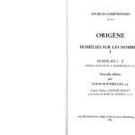 خرید و دانلود نسخه کامل کتاب Origène : Homélies sur les Nombres I-X