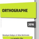 خرید و دانلود نسخه کامل کتاب Orthographe 2016
