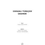 خرید و دانلود نسخه کامل کتاب Osmanlı Türkçesi Grameri