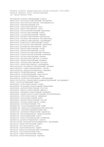 خرید و دانلود نسخه کامل کتاب Otwarty słownik frazeologiczny polsko-rosyjski_68b90234d3adf.jpeg خرید و دانلود نسخه کامل کتاب Otwarty słownik frazeologiczny polsko-rosyjski