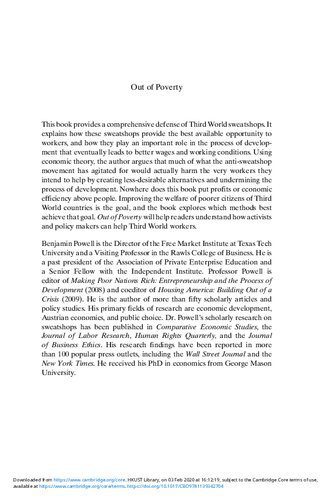 خرید و دانلود نسخه کامل کتاب Out of Poverty: Sweatshops in the Global Economy_68cb206aa7dd4.jpeg خرید و دانلود نسخه کامل کتاب Out of Poverty: Sweatshops in the Global Economy