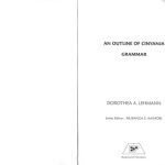خرید و دانلود نسخه کامل کتاب Outline of Cinyanja grammar