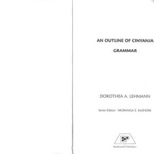 خرید و دانلود نسخه کامل کتاب Outline of Cinyanja grammar