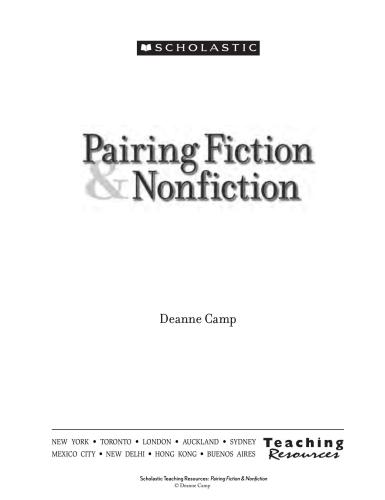 خرید و دانلود نسخه کامل کتاب Pairing Fiction & Nonfiction: Strategies to Build Comprehension in the Content Areas_68c22d87e995b.jpeg خرید و دانلود نسخه کامل کتاب Pairing Fiction & Nonfiction: Strategies to Build Comprehension in the Content Areas