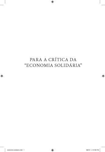 خرید و دانلود نسخه کامل کتاب Para a crítica da “economia solidária”_68c886baa1817.jpeg خرید و دانلود نسخه کامل کتاب Para a crítica da “economia solidária”