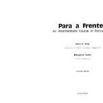 خرید و دانلود نسخه کامل کتاب Para a Frente! An Intermediate Course in Portuguese / Португальский язык для второго курса