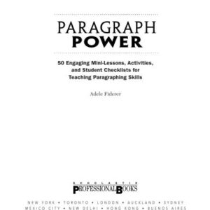 خرید و دانلود نسخه کامل کتاب Paragraph Power