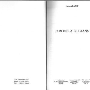 خرید و دانلود نسخه کامل کتاب Parlons Afrikaans