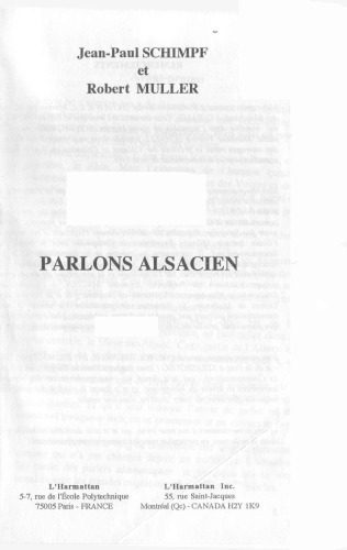 خرید و دانلود نسخه کامل کتاب Parlons alsacien_68b7ba10db2b4.jpeg خرید و دانلود نسخه کامل کتاب Parlons alsacien