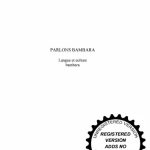 خرید و دانلود نسخه کامل کتاب Parlons bambara: langue et culture bambara
