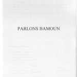 خرید و دانلود نسخه کامل کتاب Parlons bamoun