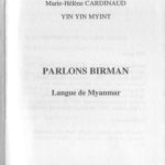 خرید و دانلود نسخه کامل کتاب Parlons birman