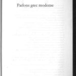 خرید و دانلود نسخه کامل کتاب Parlons grec moderne
