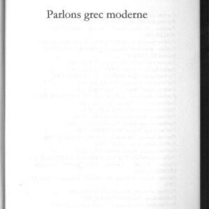 خرید و دانلود نسخه کامل کتاب Parlons grec moderne