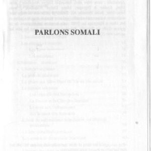 خرید و دانلود نسخه کامل کتاب Parlons somali