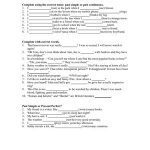 خرید و دانلود نسخه کامل کتاب Past Simple, Past Continuous, Present Perfect + Vocabulary (Worksheet)