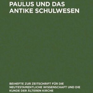 خرید و دانلود نسخه کامل کتاب Paulus und das antike Schulwesen. Schule und Bildung des Paulus