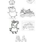 خرید و دانلود نسخه کامل کتاب Peppa Pig Worksheet – Fire engine