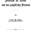 خرید و دانلود نسخه کامل کتاب Petrus in Rom und der päpstliche Primat