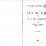 خرید و دانلود نسخه کامل کتاب Phonétique du grec ancien