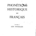 خرید و دانلود نسخه کامل کتاب Phonétique historique du français