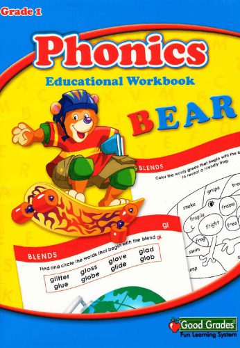 خرید و دانلود نسخه کامل کتاب Phonics Bear Educational Workbook Grade 1_68c11c4eabc31.jpeg خرید و دانلود نسخه کامل کتاب Phonics Bear Educational Workbook Grade 1