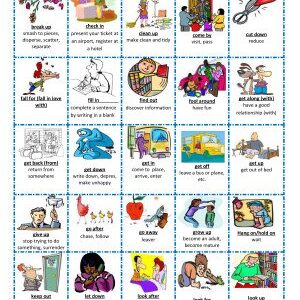 خرید و دانلود نسخه کامل کتاب Pictorial phrasal verbs