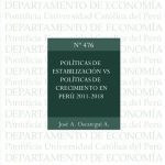 خرید و دانلود نسخه کامل کتاب Políticas de estabilización vs políticas de crecimiento en Perú 2011-2018