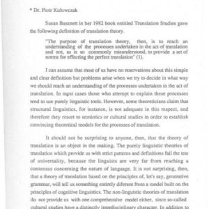 خرید و دانلود نسخه کامل کتاب Polysystem theory and multifunctional role of literary translation