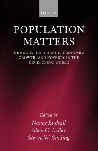 خرید و دانلود نسخه کامل کتاب Population Matters: Demographic Change, Economic Growth, and Poverty in the Developing World_68cbb1d816a10.jpeg خرید و دانلود نسخه کامل کتاب Population Matters: Demographic Change, Economic Growth, and Poverty in the Developing World