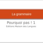 خرید و دانلود نسخه کامل کتاب Pourquoi pas! 1. La grammaire