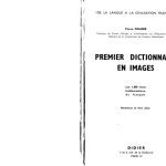خرید و دانلود نسخه کامل کتاب Premier dictionnaire en images