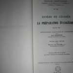 خرید و دانلود نسخه کامل کتاب Préparation évangélique, Livre VII