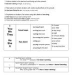 خرید و دانلود نسخه کامل کتاب Present Perfect Continuous Drilling (Worksheet)