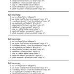 خرید و دانلود نسخه کامل کتاب Present Perfect – Tell Me More (Worksheet)