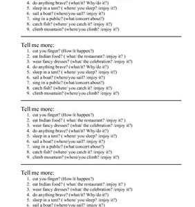 خرید و دانلود نسخه کامل کتاب Present Perfect – Tell Me More (Worksheet)