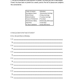 خرید و دانلود نسخه کامل کتاب Present Perfect versus Past Simple (Worksheet)