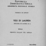 خرید و دانلود نسخه کامل کتاب Prestiti italiani nel somalo