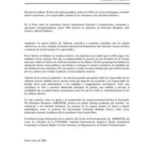 خرید و دانلود نسخه کامل کتاب Principales violaciones a los DD.HH. por parte de las fuerzas armadas y policiales (Perú)