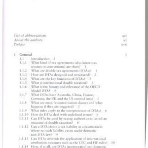 خرید و دانلود نسخه کامل کتاب Principles and Practice of Double Taxation Agreements: A Question and Answer Approach