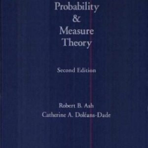 خرید و دانلود نسخه کامل کتاب Probability & Measure Theory, Second Edition