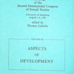 خرید و دانلود نسخه کامل کتاب Proceedings of the Second International Congress of Somali Studies. Volume III. Aspects of development