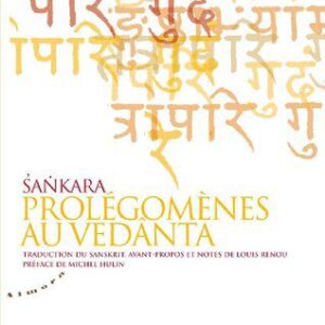 خرید و دانلود نسخه کامل کتاب Prolégomènes au vedânta