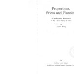 خرید و دانلود نسخه کامل کتاب Proportions, Prices and Planning