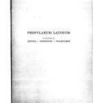 خرید و دانلود نسخه کامل کتاب Propylaeum Latinum – Volume 2 (Leitura-Exercícios-Vocabulário)