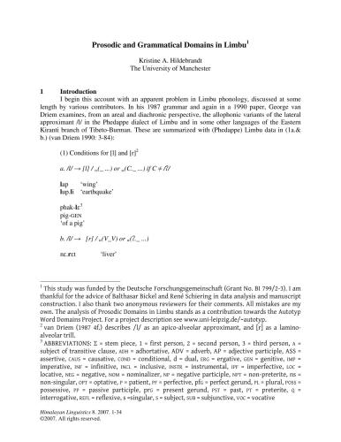 خرید و دانلود نسخه کامل کتاب Prosodic and Grammatical Domains in Limbu_68b91ded57b49.jpeg خرید و دانلود نسخه کامل کتاب Prosodic and Grammatical Domains in Limbu