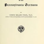 خرید و دانلود نسخه کامل کتاب Proverbs of the Pennsylvania Germans
