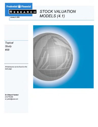 خرید و دانلود نسخه کامل کتاب Prudential Financial Research – Stock Valuation Models_68cbb842dd1cb.jpeg خرید و دانلود نسخه کامل کتاب Prudential Financial Research – Stock Valuation Models