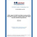 خرید و دانلود نسخه کامل کتاب Public support for R&D, knowledge sourcing and firm innovation: Examining a mediated model with evidence from the manufacturing industries